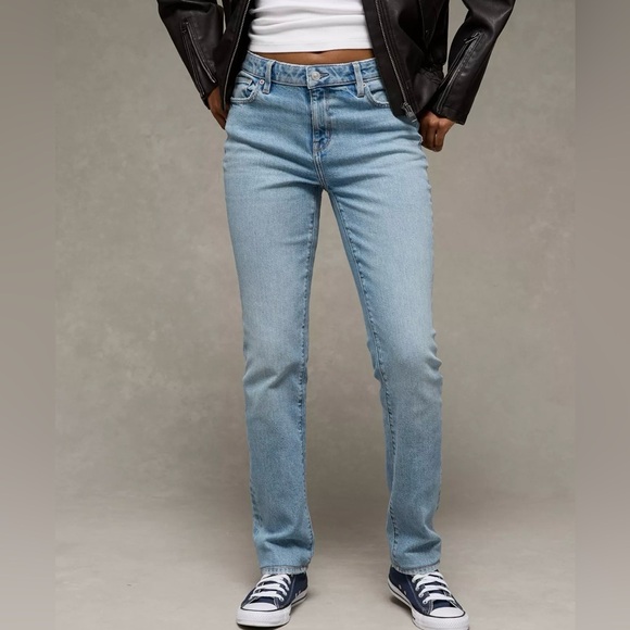 AE Super Stretch Skinny Jean Size 6 Regular - Picture 3 of 9